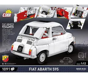 COBI 24354 Fiat 500 Abarth / Stavebnice / 1 091 dílků / 1:12 / od 9 let