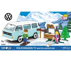 COBI 24639 Volkswagen T3 Winter Adventure / Stavebnice / 189 kostek / od 7 let