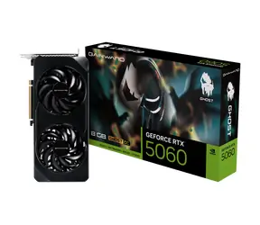 Gainward GeForce RTX 5060 Ghost 8GB OC / Grafická karta / 8GB GDDR7 / 128-bit / 1x HDMI + 3x DP / 550W