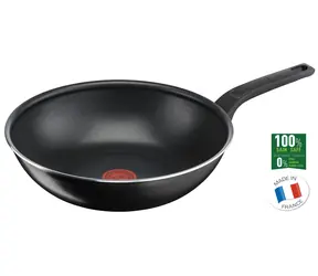 Tefal Easy Cook & Clean B55519 černá / Wok pánev / 28 cm