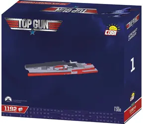 COBI 5922 Top Gun letadlová loď / Stavebnice / 6 130 kostek / 1:3 000 / od 14 let