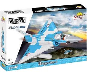 COBI 5917 Armed Forces Mirage 2000-5F / Stavebnice / 494 kostek / 1:48 / od 8 let