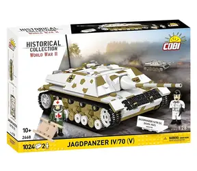 COBI 2668 Jagdpanzer IV/70 (V) Sd.Kfz.162/1 / Plastová stavebnice / 1:28 / 1024 kostek / 2 figurky / od 10 let
