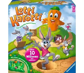 Ravensburger Lotti Karotti / Dětská desková hra / 2–4 hráči / od 4 let