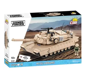 COBI 2632 Armed Forces Abrams M1A2 / Stavebnice / 1025 dílů / 1 figurka / 1:35 / od 10 let