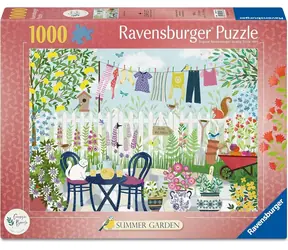 RAVENSBURGER Puzzle Letní zahrada / 1000 dílků / od 14 let