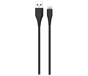 Colorway černá / Datový kabel / USB-A - Lightning / 2,4 A / 1 m