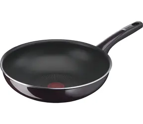 Tefal D5221983 Resist Intense černá / Wok pánev / 28 cm / 3 l / hliník