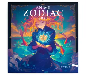 NOTIQUE Anime Zodiac 2027 / Poznámkový kalendář / 30 x 30 cm