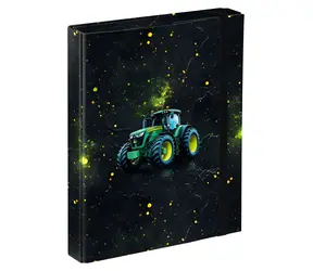 BAAGL Desky na školní sešity A5 Traktor / 17 x 23 x 3 cm