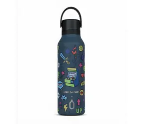 Runbott Mii Retro Gamer Ocean / Termoláhev / 600 ml / nerez / vakuová izolace / 32 h