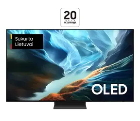65" Samsung QE65S90H černá / Televizor / 4K OLED / 165 Hz / Wi-Fi 6E / BT 5.3 / Tizen