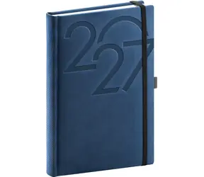 NOTIQUE Denní diář Ajax 2027 modrý / 15 x 21 cm