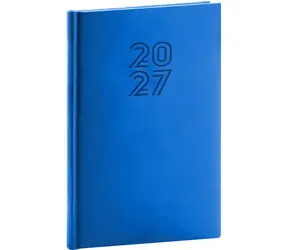 NOTIQUE Aprint 2027 modrá / Týdenní diář / 15 x 21 cm