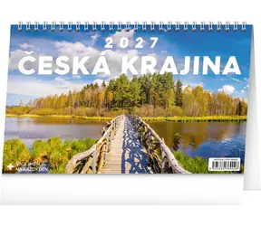 Notique Česká krajina 2027 / Stolní kalendář / 23,1 × 14,5 cm