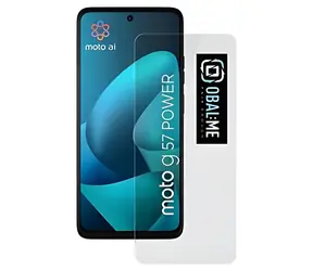 OBAL:ME Motorola G57 Power čirá / Tvrzené sklo / 2.5D