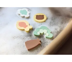 Jollein Puzzle pěnové Kangaroots / Hračka do koupele / od 12 měsíců