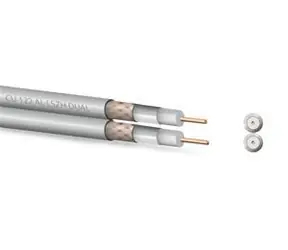 Zircon 122 CU AL LSZH DUAL / Koaxiální kabel / návin 100 m