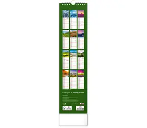 NOTIQUE Nástěnný kalendář Krajina 2027 / 12 x 48 cm