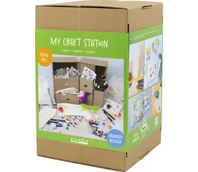 Creativ Company Maxi Box Dekorování textilu / Kreativní sada / textilní fixy a šablony / od 5 let