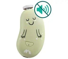 Bebeconfort Elektrický pilník na nehty / Dětský pilník na nehty / 3 rychlosti / LED světlo / USB-C / 7 nástavců