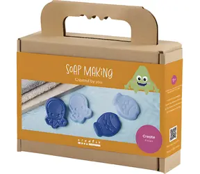 Creativ Company Kreativní sada výroba mýdla Sea Animals Blue / Kreativní sada / od 5 let