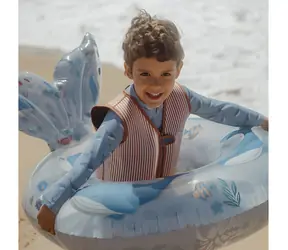 Little Dutch Ocean Splash dlouhý rukáv vel. 62/68 / Plavky / UPF 40+ / 94% recyklovaný nylon