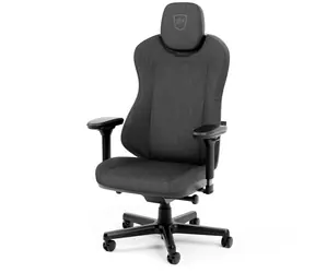 noblechairs AURA TX antracitová / Herní židle / textilní potah / nastavitelná / pojezdová kolečka