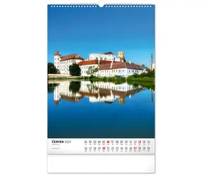 NOTIQUE Hrady a zámky 2027 / Nástěnný kalendář / 33 x 46 cm