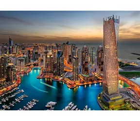 Ravensburger Puzzle Dubai Marina / 2D puzzle