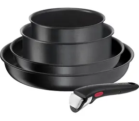 Tefal Ingenio Daily Chef L7629102 černá / Sada nádobí / 5 kusů / hliník