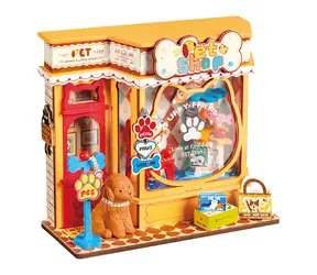ROBOTIME Miniatura mini Zverimex / 3D dřevěná skládačka / 76 dílků / od 14 let