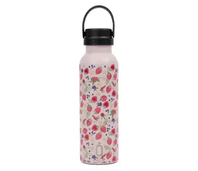 Runbott Termoláhev 600 ml Strawberry / Termoláhev / vakuová izolace / nerezová ocel 304 / EverTaste keramický povrch