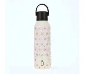 Runbott Mii Hearts / Termoláhev / 600 ml / vakuová izolace / nerezová ocel