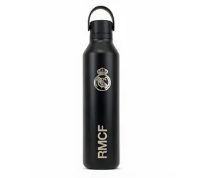 Runbott Mii 1000 ml Real Madrid černá / Termoláhev / vakuová izolace 36h / nerez 304