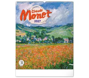 NOTIQUE Nástěnný kalendář Claude Monet 2027 / 48 x 56 cm