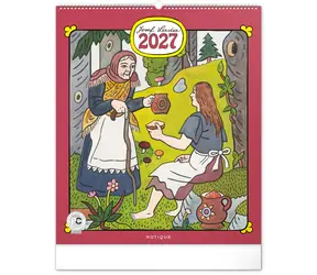 Notique Josef Lada 2027 / Nástěnný kalendář / 48 × 56 cm