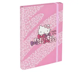 BAAGL Desky na školní sešity A4 Hello Kitty Sweet Leopard / Školní desky