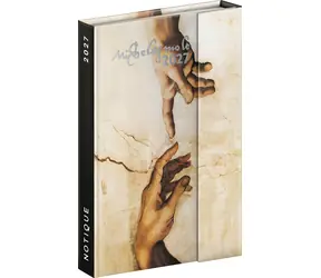 NOTIQUE Týdenní magnetický diář Michelangelo 2027 / 11 x 16 cm