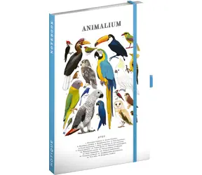 NOTIQUE Notes Animalium – Ptáci / Linkovaný zápisník / A5 / 172 stran