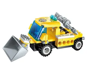 Qman The Legend Of Chariot 1408-6 Buldozér Blade / Stavebnice / 72 dílků / od 6 let