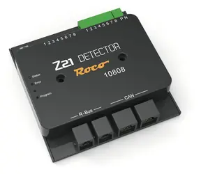 Roco Z21 Detector 10808 / Detektor obsazenosti kolejí / 8 sekcí / R-BUS / CAN-BUS