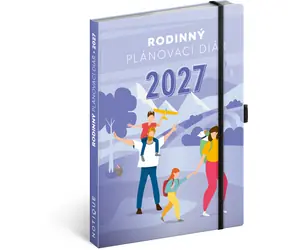 NOTIQUE Rodinný diář – pomocník všech rodičů 2027 / Diář / 15 × 21 cm