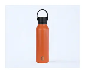 Runbott Mii oranžová / Termoláhev / 600 ml / vakuová izolace / studená 32 h / horká 24 h