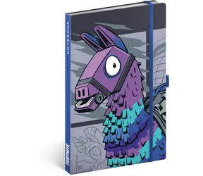 NOTIQUE Notes Fortnite – Llama / Zápisník / linkovaný / A5 / 172 stran