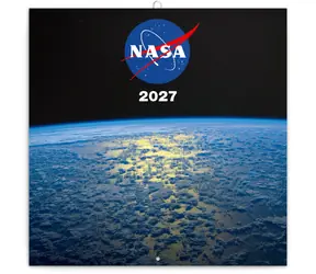 NOTIQUE Poznámkový kalendář NASA 2027 / 30 × 30 cm