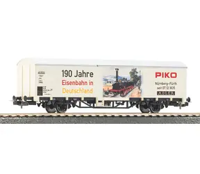 Piko 95745 Krytý vagón 190 let VI / Měřítko:H0 (1:87) / Délka:160mm / Rádius:358mm / od 14 let