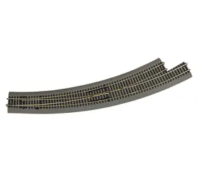 Roco 42566 Line Výhybka BWL9/10 oblouková levá / Výhybka s podložím / Měřítko H0 (1:87) / Rádius 826,4 mm / od 15 let