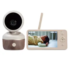 Maxi-Cosi See Pro Elegance béžová / Video chůvička / 5,5" / 1080p HD / AI monitoring / noční vidění