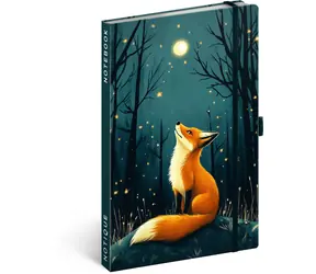 NOTIQUE Notes Liška / Zápisník / linkovaný / A5 13 × 21 cm